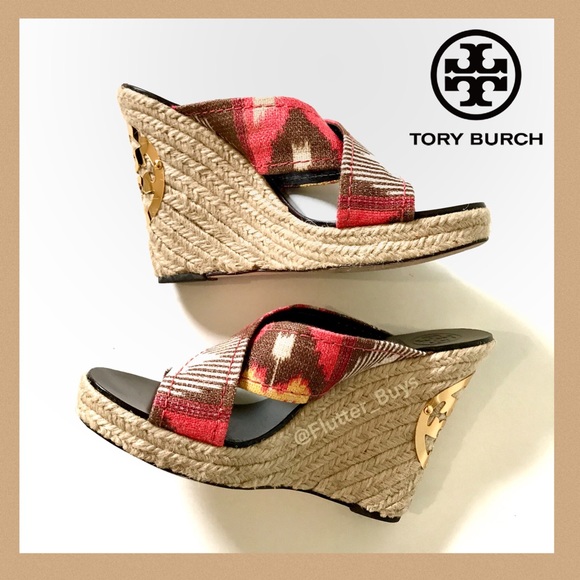 Tory Burch Shoes - Tory Burch Kristen Wedge Sandals